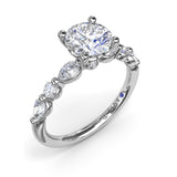 18Kt White Gold Bridal Engagement Rings