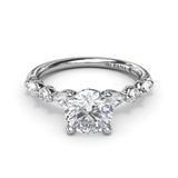 18Kt White Gold Bridal Engagement Rings