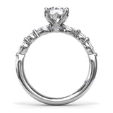 18Kt White Gold Bridal Engagement Rings