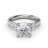 18Kt White Gold Bridal Engagement Rings