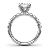 18Kt White Gold Bridal Engagement Rings