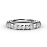 18Kt White Gold Bridal Bands