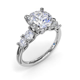 18Kt White Gold Bridal Engagement Rings