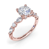 14Kt Rose Gold Bridal Engagement Rings