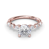 14Kt Rose Gold Bridal Engagement Rings