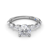 14Kt White Gold Bridal Engagement Rings