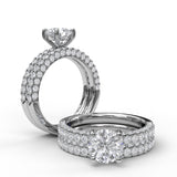 18Kt White Gold Bridal Bands