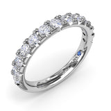 18Kt White Gold Bridal  Bands