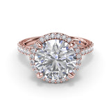 14Kt Rose Gold Bridal Engagement Rings