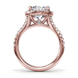 14Kt Rose Gold Bridal Engagement Rings