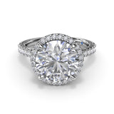 14Kt White Gold Bridal Engagement Rings