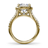 14Kt Yellow Gold Bridal Engagement Rings