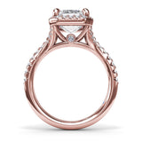 14Kt Rose Gold Bridal Engagement Rings