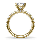 14Kt Yellow Gold Bridal Engagement Rings