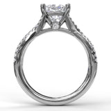 18Kt White Gold Bridal Engagement Rings