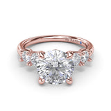 14Kt Rose Gold Bridal Engagement Rings