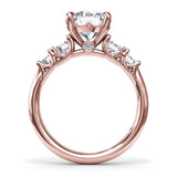 14Kt Rose Gold Bridal Engagement Rings