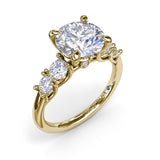 14Kt Yellow Gold Bridal Engagement Rings