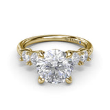 14Kt Yellow Gold Bridal Engagement Rings