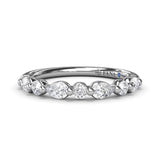 18Kt White Gold Bridal  Bands