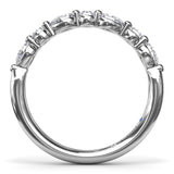 18Kt White Gold Bridal  Bands