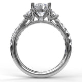 18Kt White Gold Bridal Engagement Rings