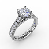 18Kt White Gold Bridal Engagement Rings