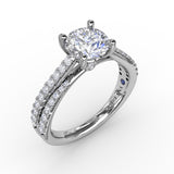 18Kt White Gold Bridal Engagement Rings