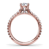 14Kt Rose Gold Bridal Engagement Rings