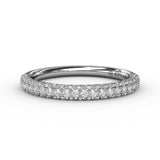 18Kt White Gold Bridal Bands