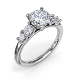 18Kt White Gold Bridal Engagement Rings