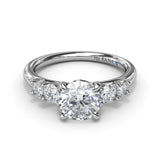 18Kt White Gold Bridal Engagement Rings