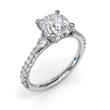 14Kt White Gold Bridal Engagement Rings