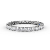 18Kt White Gold Bridal Bands