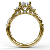 14Kt Yellow Gold Bridal Engagement Rings