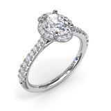 18Kt White Gold Bridal  Engagement Rings