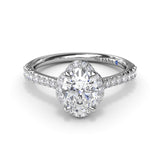 18Kt White Gold Bridal  Engagement Rings