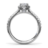 18Kt White Gold Bridal  Engagement Rings