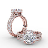 14Kt Rose Gold Bridal Bands