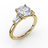 14Kt Yellow Gold Bridal  Engagement Rings