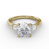 14Kt Yellow Gold Bridal  Engagement Rings