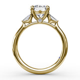 14Kt Yellow Gold Bridal  Engagement Rings