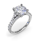 14Kt White Gold Bridal Engagement Rings