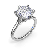 18Kt White Gold Bridal  Engagement Rings