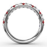 18Kt White Gold Bridal Bands