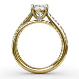 14Kt Yellow Gold Bridal Engagement Rings