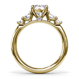 14Kt Yellow Gold Bridal Engagement Rings