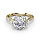 14Kt Yellow Gold Bridal  Engagement Rings