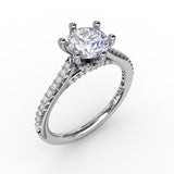 18Kt White Gold Bridal Engagement Rings