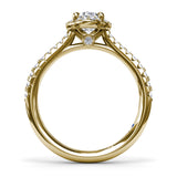 14Kt Yellow Gold Bridal  Engagement Rings